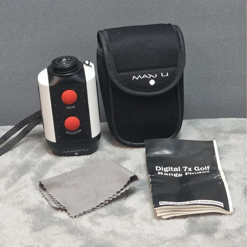 MaxFli 1000 Yard Gall Range Finder Compact W Case